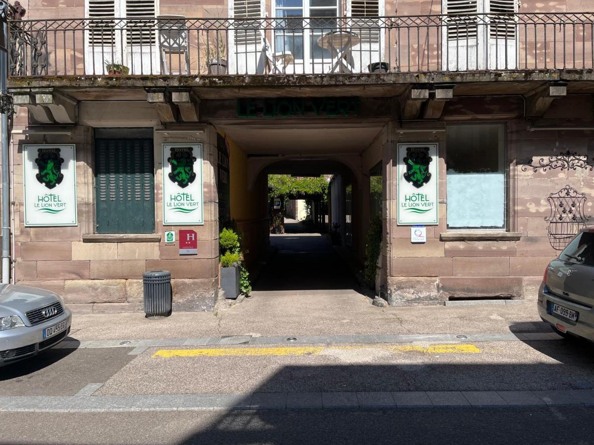 Hotel Du Lion Vert Luxeuil-les-Bains Dış mekan fotoğraf